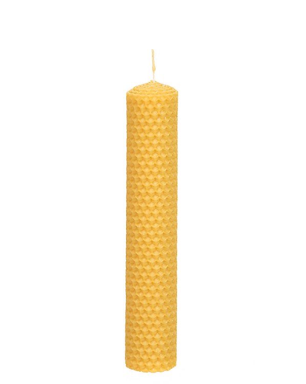 Świeca z wosku 18.3 cm.jpg