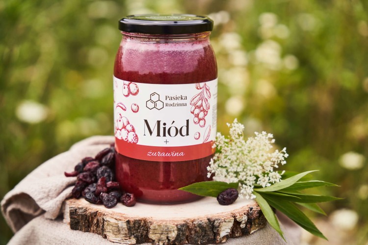 Miód z żurawiną 2.JPG