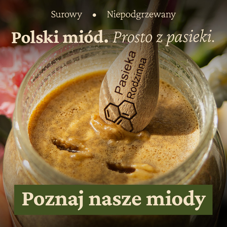 Polski surowy miód 