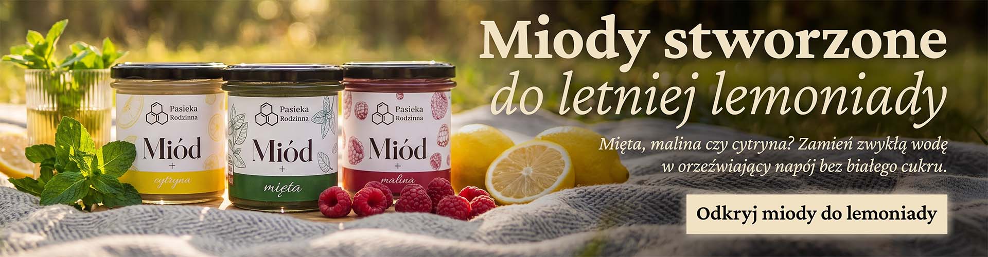 Trzy miody do lemoniady 