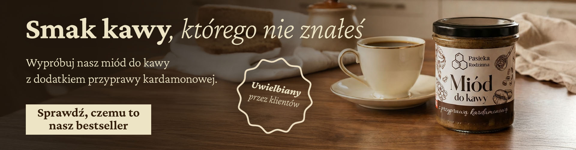 Miód do kawy Pasieka Rodzinna