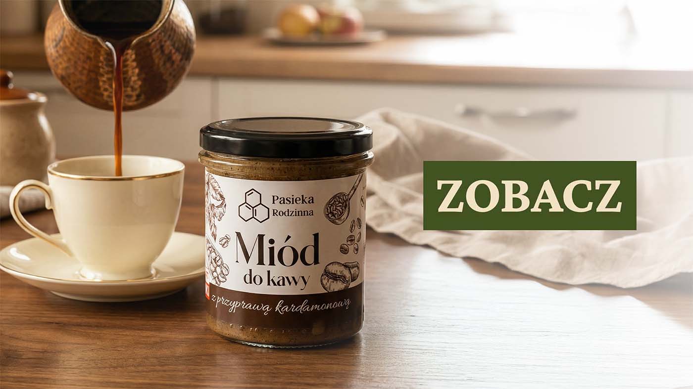 Miód do kawy Pasieka Rodzinna Zobacz