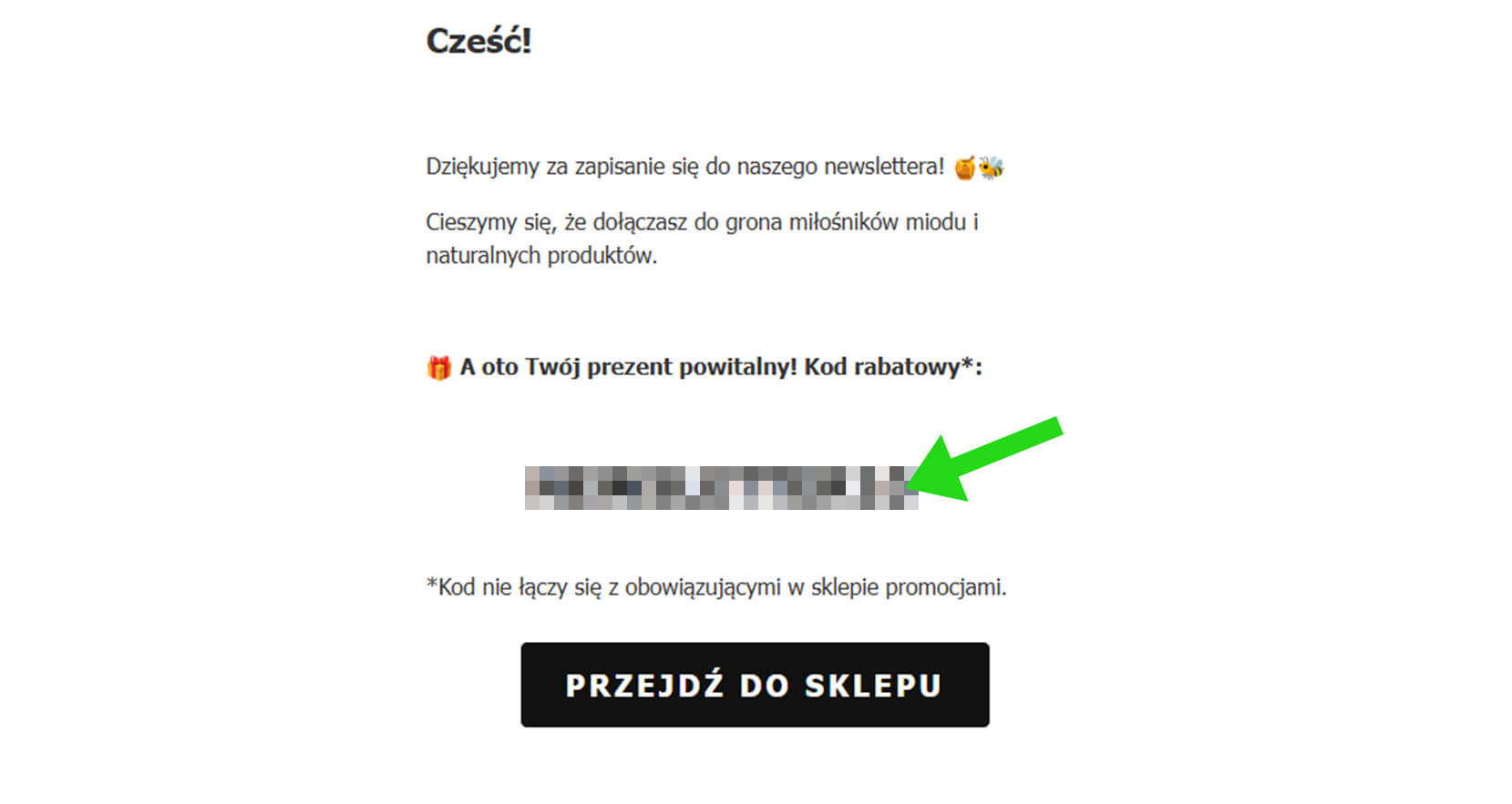 Mail z kodem - Pasieka Rodzinna