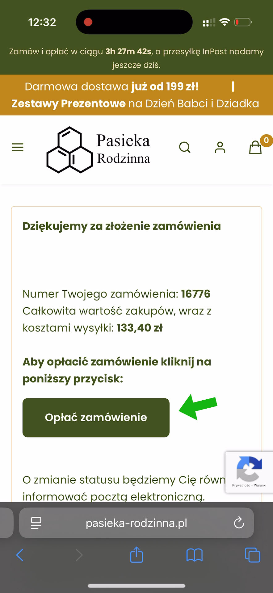 Finalizacja zamówienia