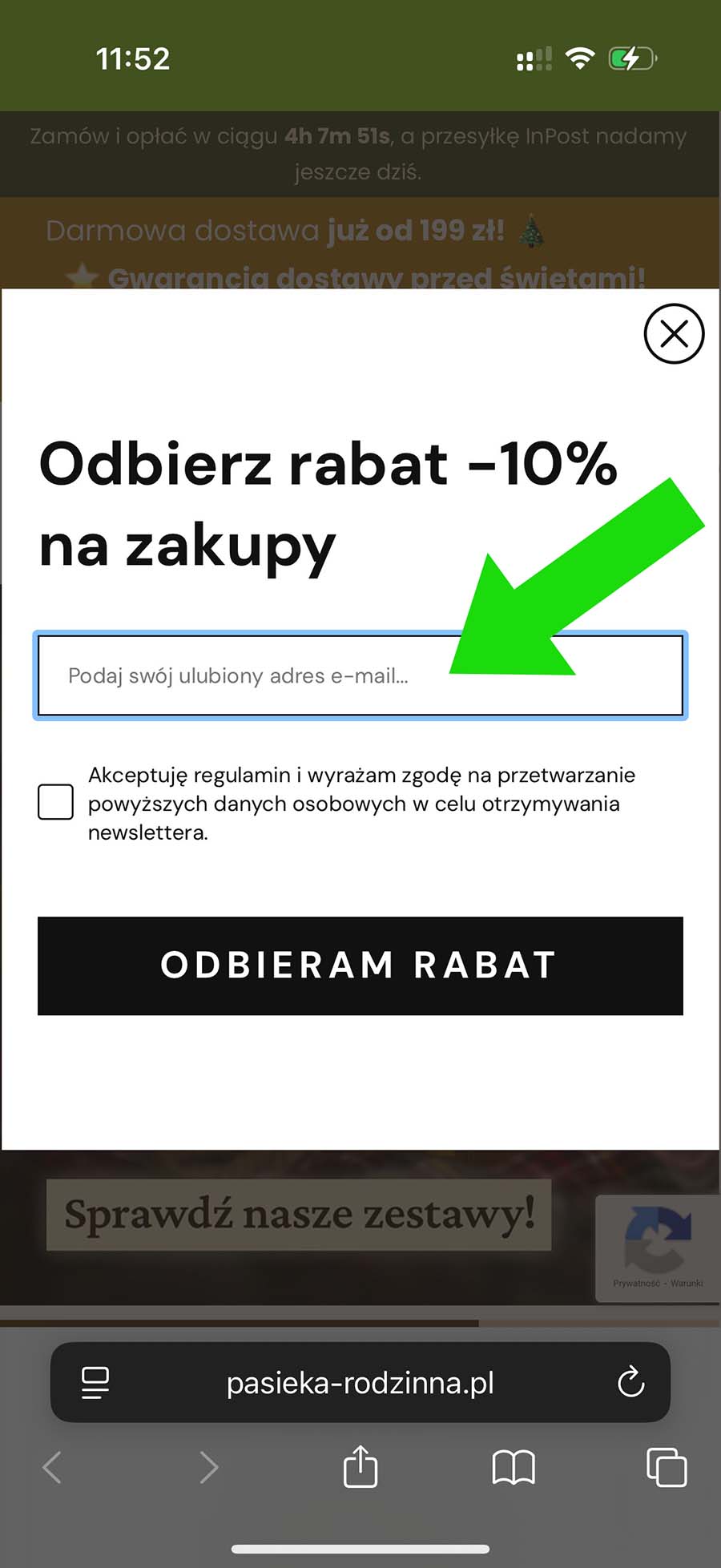 zapis na newsletter - Pasieka Rodzinna